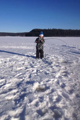 Sunny Slope Bed and Breakfast Ice Fishing