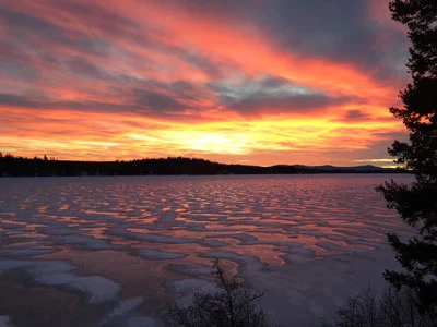 Sunny Slope Bed and Breakfast Sunset views